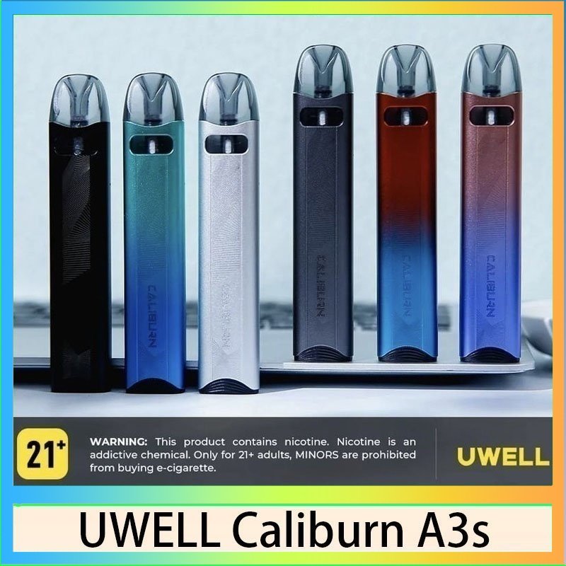 UWELL CALIBURN A3s UWELL Caliburn A3S咖哩棒A3S POD電子煙主機官網評價說明書